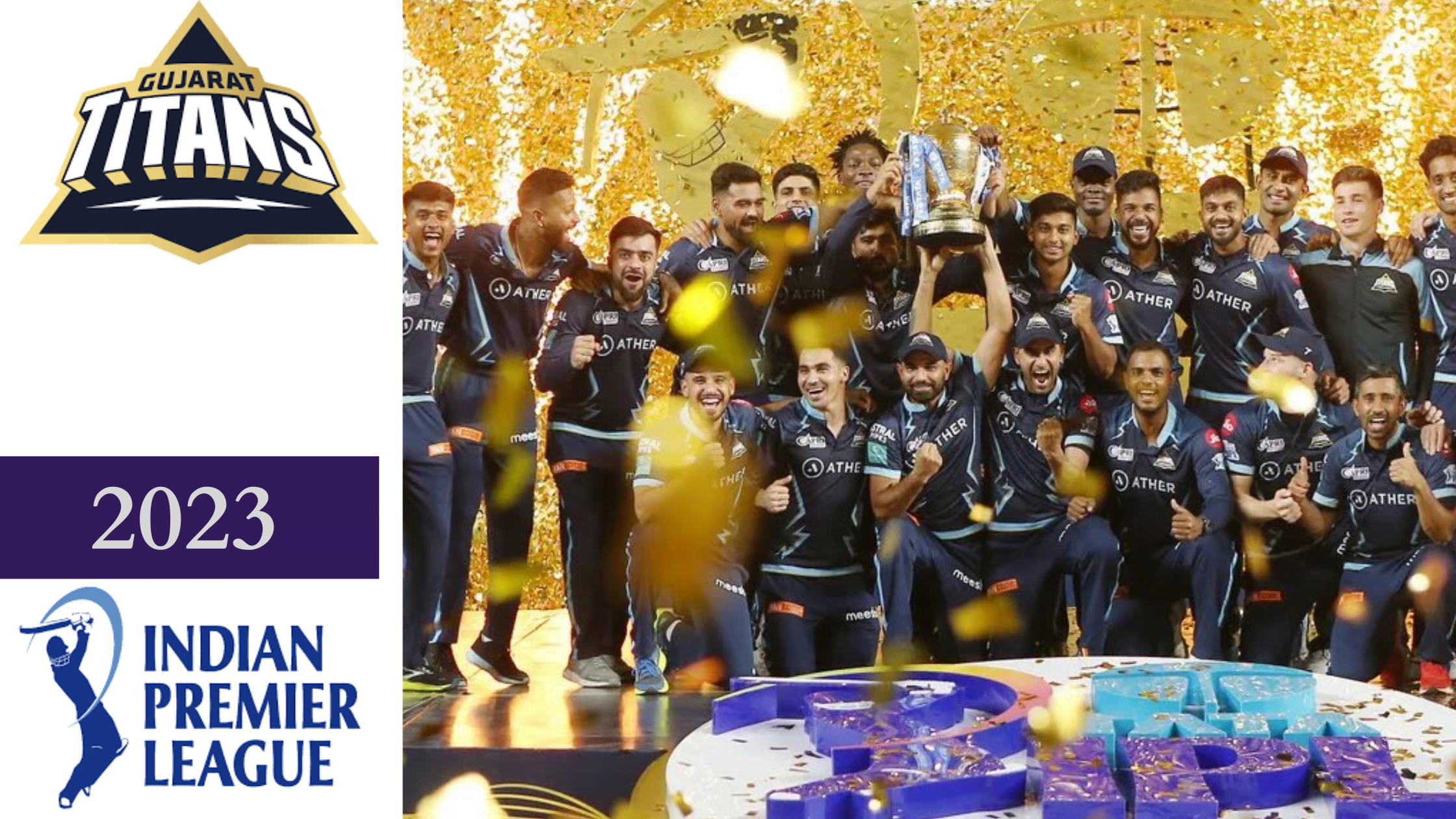 2023 TATA IPL T20 – Gujarat Titans Players, franchise, owner, captain, coach, logo, jersey, home ground, ipl victory, first match, home ground, merchandise, game plan